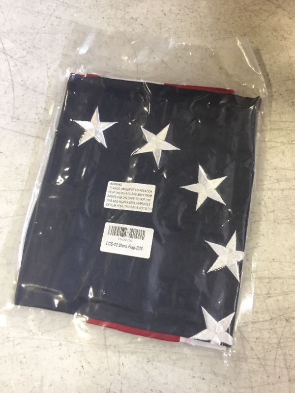 Photo 2 of Betsy Ross American Flag 3x5 Outdoor 13 Star Colonies American Flags Heavy Duty Embroidered 13 Star Banner with 2 Metal Grommets 13 Stars Flag