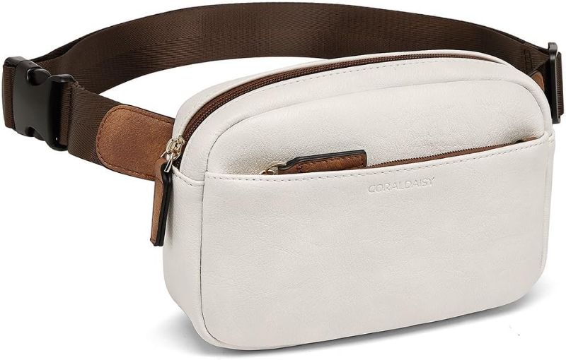 Photo 1 of CORALDAISY Fanny Packs belt bag for Women Men Cross Body bag purse Sling Bag crossbody bags purses woman trendy Waterproof Travel Running Casual
