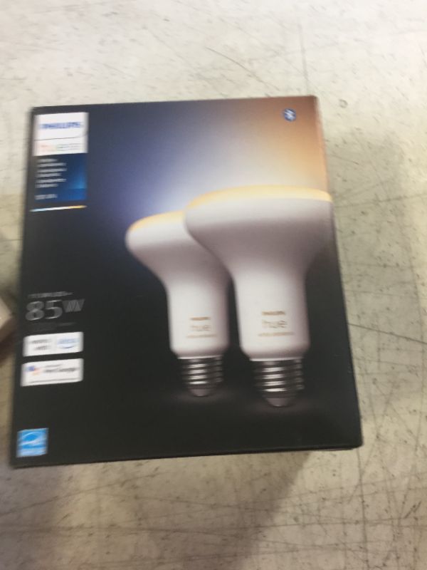 Photo 2 of Philips Hue BR30 Bulb (White Ambiance, 2-Pack)