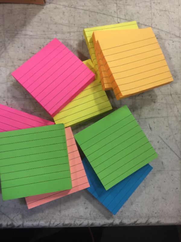 Photo 1 of 10 PACK 3X3 STICKY NOTES 