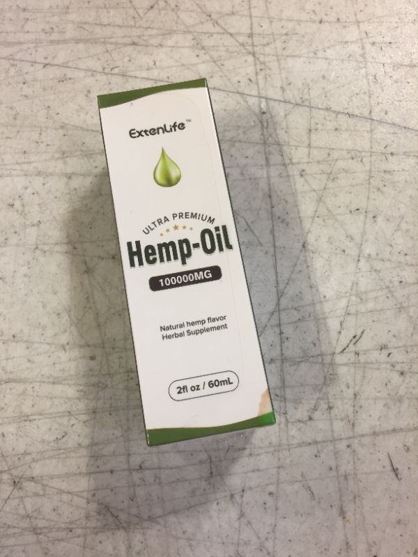 Photo 2 of Natural  Oil 100000mg Premium Oil Drops Rich in Omega 3-6-9 and Multiple Nutrients,Organic Hemp Oil with CO2 Extraction,100% Vegan, Non-GMO (60ml)