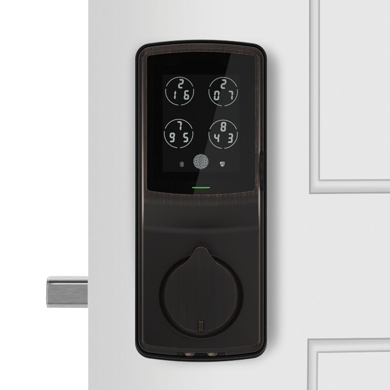 Photo 1 of ++FACTORY SEALED++ Lockly Secure Plus Keyless Entry Door Lock Smart Locks for Front Door App Control 3D Biometric Fingerprint Sensor Digital Keypad Smart Lock Dead
