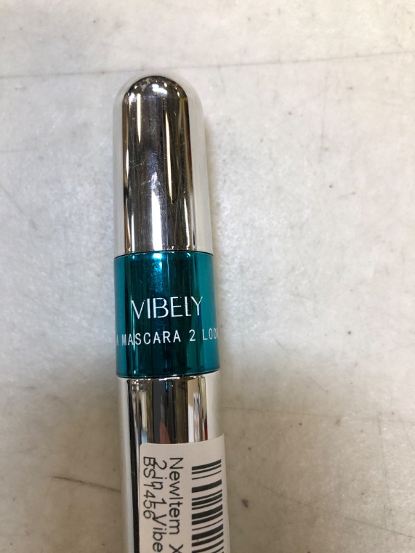 Photo 2 of  VIBELY Mascara 5x Longer Washable, 2 in 1 4D Silk Fiber Lash Mascara, No Clumping, Long-lasting Black Mascara