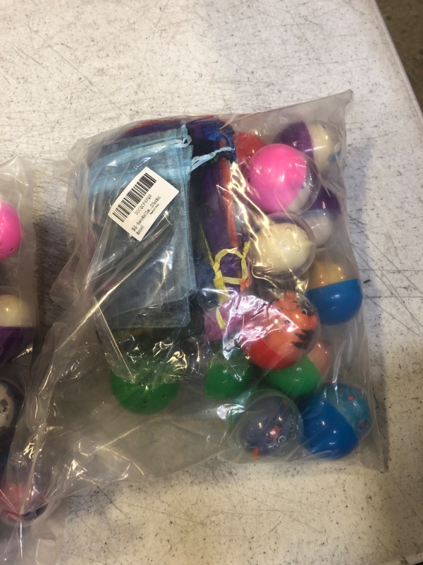 Photo 2 of 22 Pack Easter Basket Stuffers for Kids, Prefilled Easter Eggs with Toys, Mini Claw Machine Prizes- Party Toy Filled with Slow Rising Squishy Toys- Stress Relief Toy -Classroom Prizes 22 Pack Mini monster