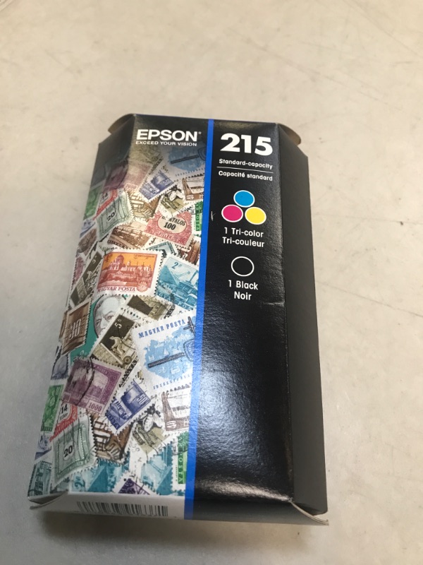 Photo 1 of Epson T215120-BCS Multi-Pack Ink Cartridge & T215 Standard-Capacity Black Ink Cartridge Ink + Black Ink