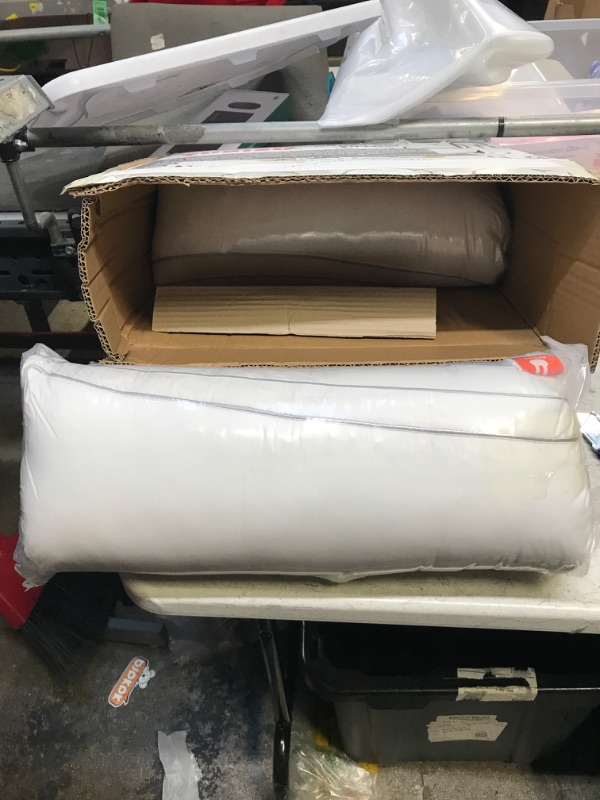 Photo 1 of 2 PC WHITE GOOSE PILLOWS 