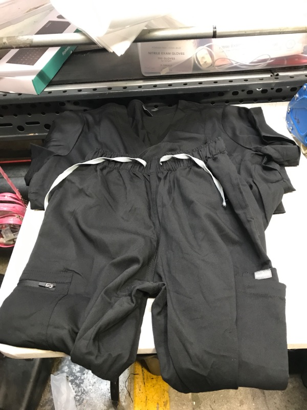 Photo 1 of MEDIUM BLACK SCRUBS 