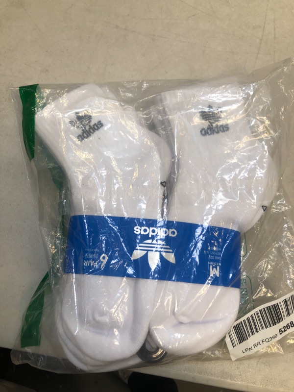 Photo 1 of adidas 6 pair mid high socks