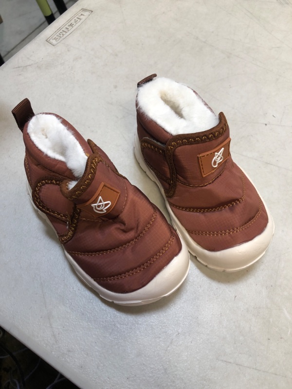 Photo 1 of kids brown small boots size 10