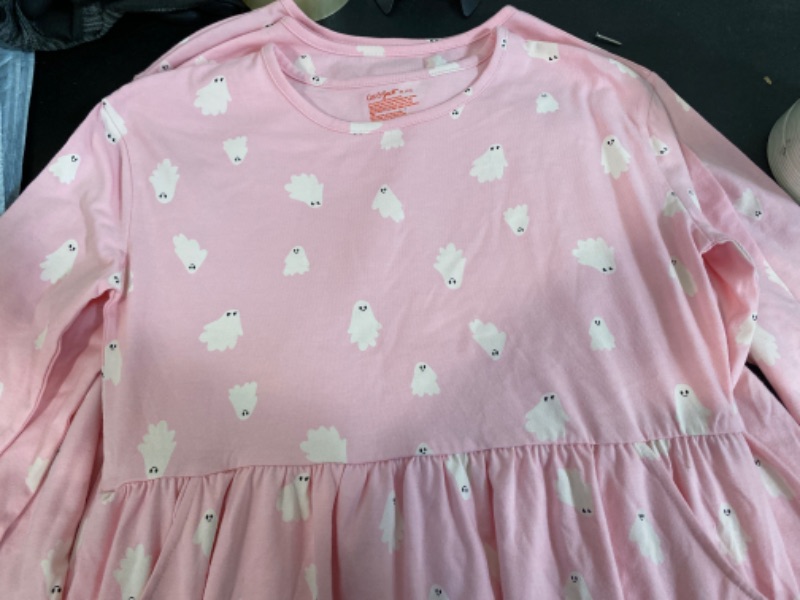 Photo 1 of 3pk Long Sleeved Pink Kids PJs M(8)