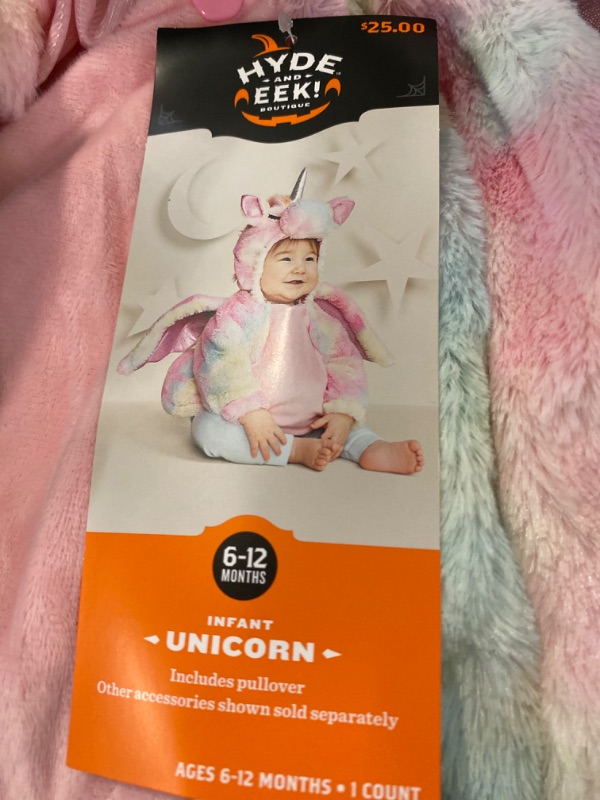 Photo 1 of Baby girls unicorn Halloween costume Nwt 6-12
