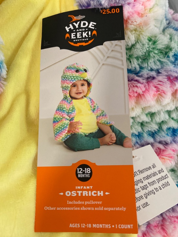 Photo 1 of Baby 12-18 Month Ostrich Halloween Costume Pullover Style-Hyde & EEK! Boutique™
