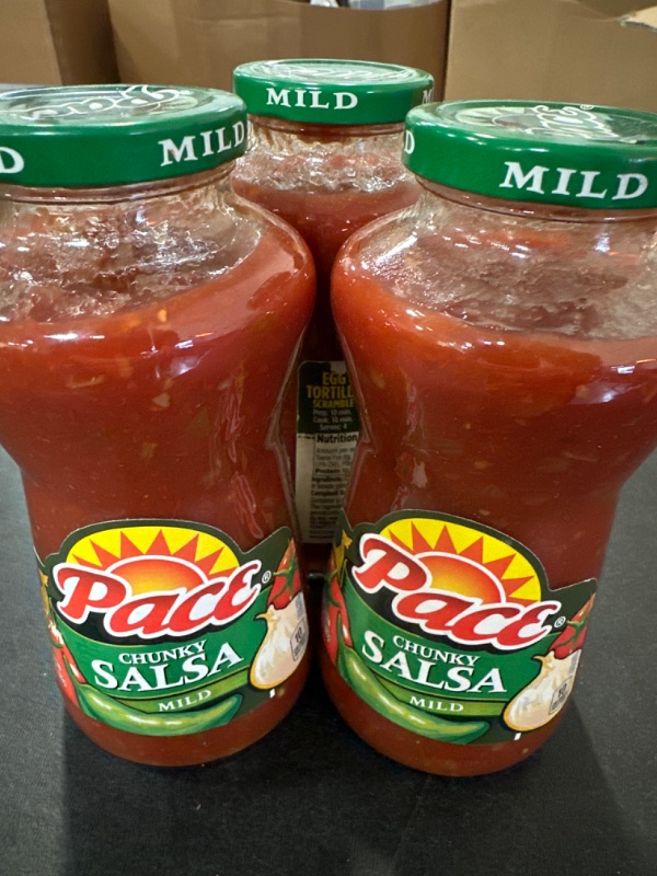 Photo 2 of Pace Salsa, Chunky Salsa Mild, 16 Ounce Jar (Pack of 3)
