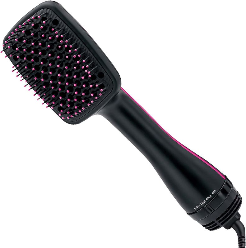 Photo 1 of REVLON One-Step Hair Dryer and Styler | Detangle, Dry, and Smooth Hair, (Black)
