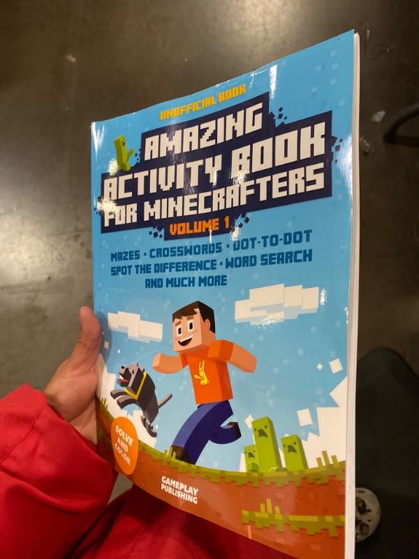 Photo 2 of Amazing Activity Book For Minecrafters: Puzzles