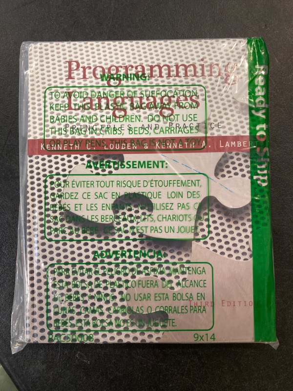 Photo 2 of Programming Languages: Principles and Practices (Advanced Topics) 3rd Edition