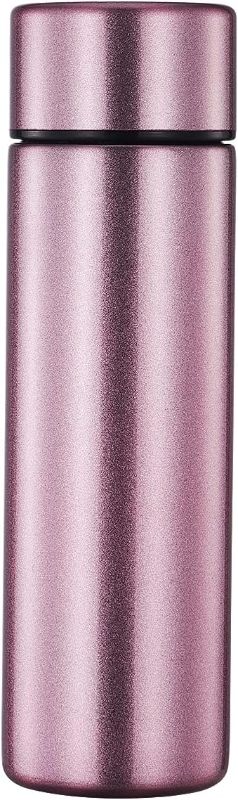 Photo 1 of 
Cute Thermos Water Bottle - 5 Oz Mini Insulated Stainless Steel Bottle - Keeps Cold for 12 hours, Hot for 6 hours, Perfect for Purse or Kids Lunch Bag (Pink)