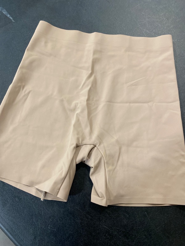 Photo 2 of Seamless Shaping Boyshorts Panties for Women Slip Shorts Under Dress Shapewear Shorts Tummy Control Underwear