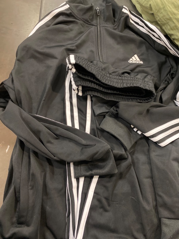 Photo 2 of adidas Men's Sportswear Basic 3-stripes Tricot Track Suit
