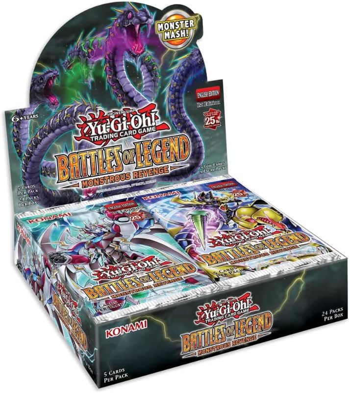 Photo 1 of Konami Yu-Gi-Oh! Battles of Legend: Monstrous Revenge 24 packs