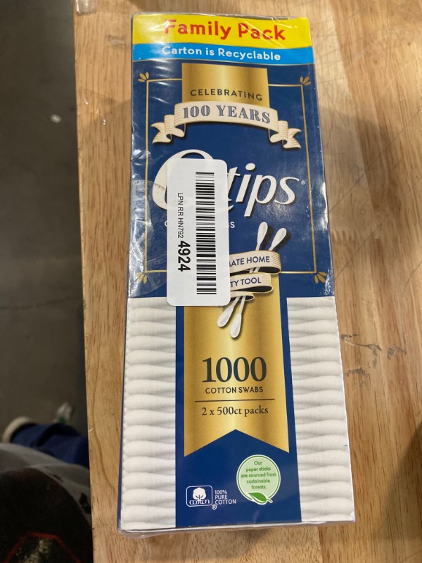Photo 2 of Q-tips Cotton Swabs - 1000 Count