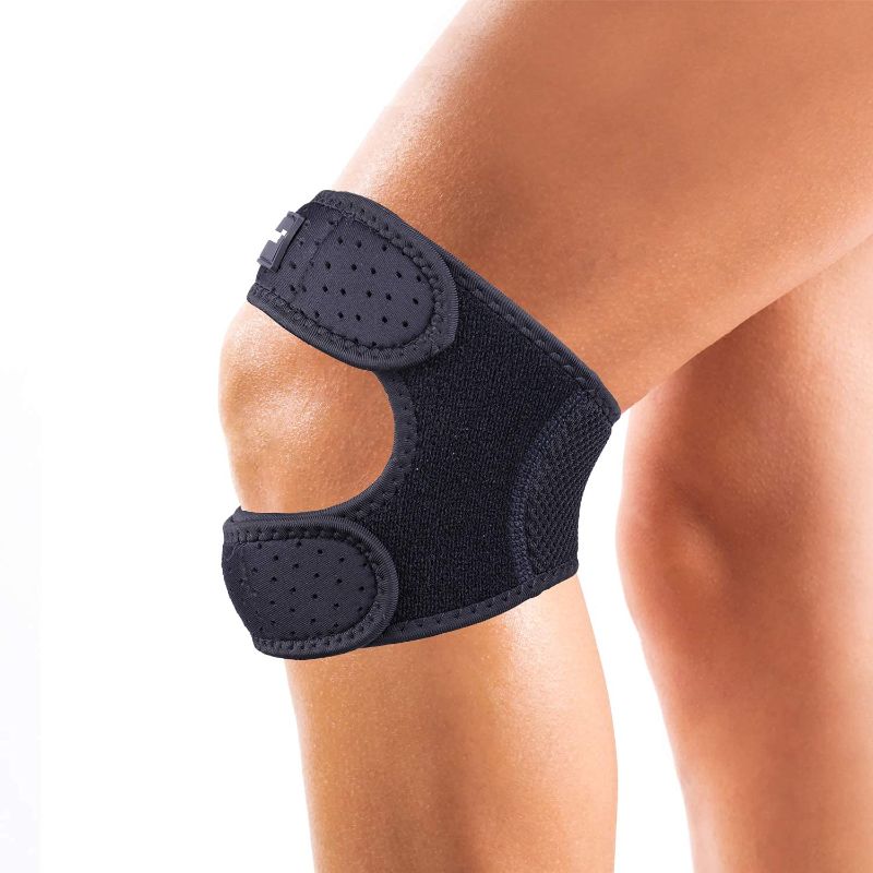 Photo 1 of THX4COPPER Compression Dual Adjustable Patella Knee Brace for Pain Relief, Knee Strap Support for Running, Jumper, Gym Exercise, Tendonitis, Arthritis, Injury Recovery, Joints and Muscles