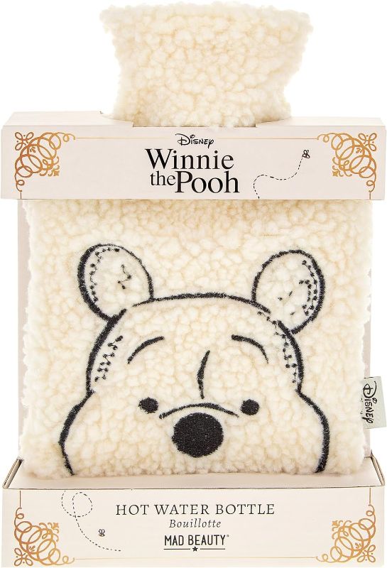 Photo 1 of Mad Beauty Disney Winnie the Pooh Hot Water Bottle, Hot Water Bag for Neck, Shoulder Pain and Hand Feet Warmer, Hot Compress and Cold Therapy, Great Gift