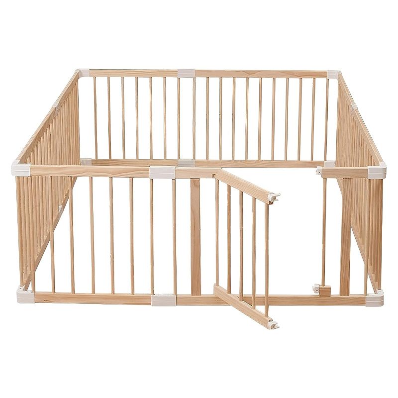 Photo 1 of HARPPA Baby Gate Playpen Baby Fence for Babies and Toddlers Baby Play Yards for Play Area (Large)