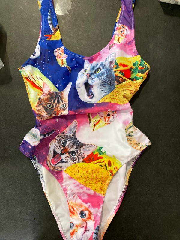 Photo 2 of RAISEVERN One Piece Swimsuit for Women Hawaiian Animal Novelty 3D Print Bathing Suit Swim Beachwear