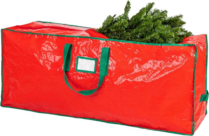 Photo 1 of Handy Laundry, Christmas Tree Storage Bag - Stores 7.5 Foot Artificial Xmas Holiday Tree, Durable Waterproof Material, Zippered Bag, Carry Handles. Protects Against Dust, Insects and Moisture.