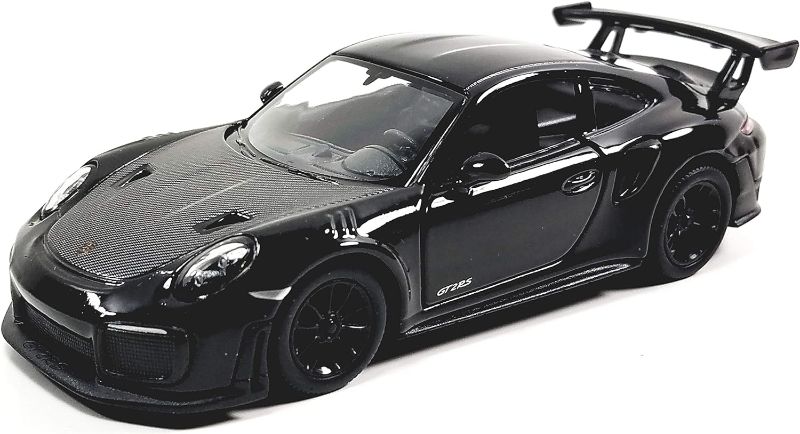 Photo 1 of Kinsmart 2010 Porsche 911 GT2 RS Triple Black 1/36 Scale Diecast Metal Model Toy Sports Car
