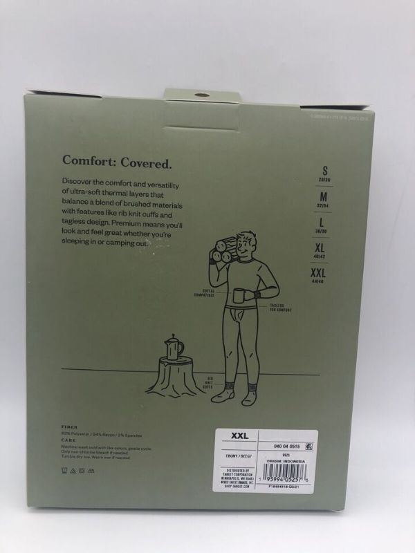 Photo 1 of XL Men's Premium ultra-soft Thermal Pants 1 Pair Goodfellow & co