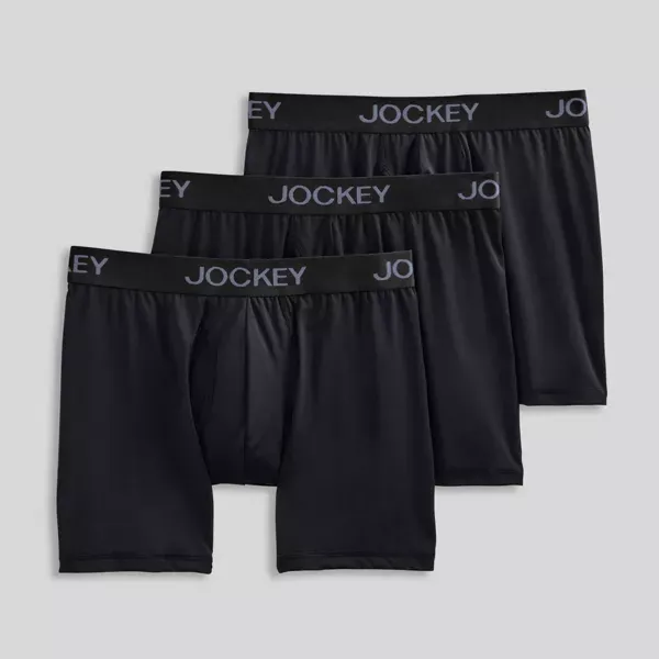 Photo 1 of Small Jockey Generation™ Men's Microfiber Stretch 3pk Boxer Briefs
