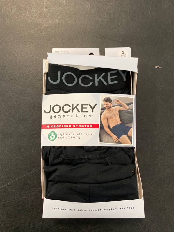 Photo 1 of Small Jockey Generation™ Men's Microfiber Stretch 3pk Boxer Briefs
