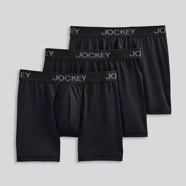 Photo 1 of Large Jockey Generation™ Men's Microfiber Stretch 3pk Boxer Briefs
