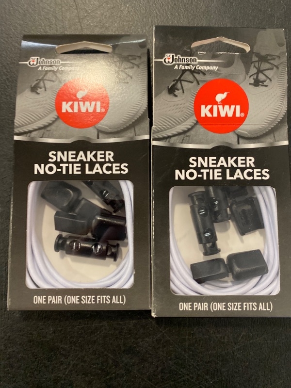 Photo 1 of 2 pack No-tie Shoe laces 