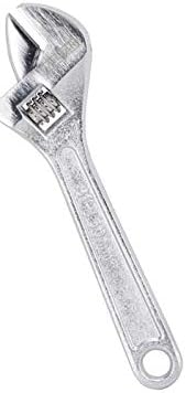 Photo 1 of Edward Tools Harden Adjustable Wrench (15") - Heavy Duty Drop Forged Steel - Precision Milled Jaws for Max Gripping Power - Rust Resistant - Tempered and Heat Treated Steel - Secure Adjustable Jaw
