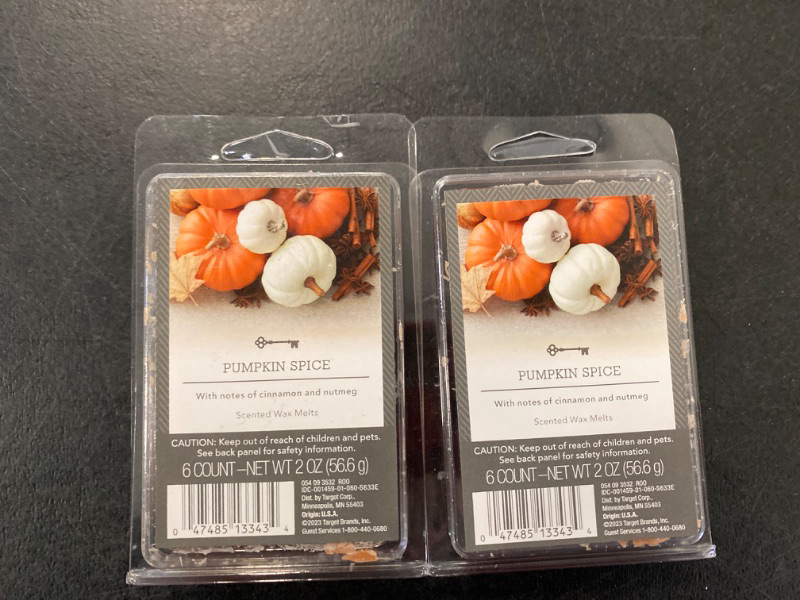 Photo 1 of 2 Pack of Pumpkin Spice wax melts