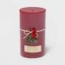 Photo 1 of 7" X 4" Ribbed Pillar Cinnamon Joy Candle - Threshold™ 