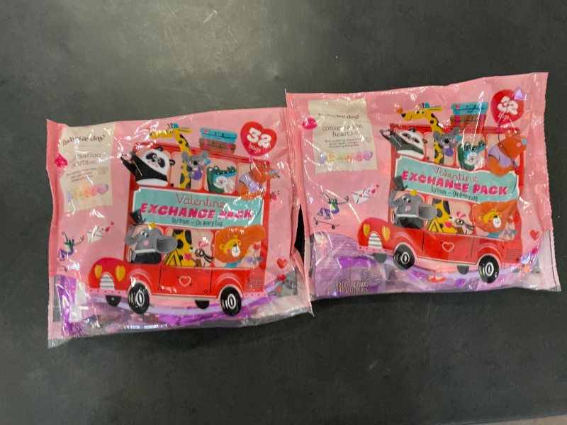 Photo 1 of 2 pack of FavoritesDay-Valentines exchange pack of 32 count each 