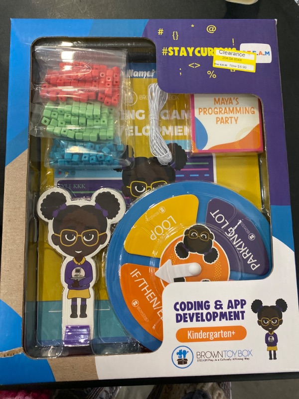 Photo 2 of Brown Toy Box Maya Coding & App STEAM Kit
