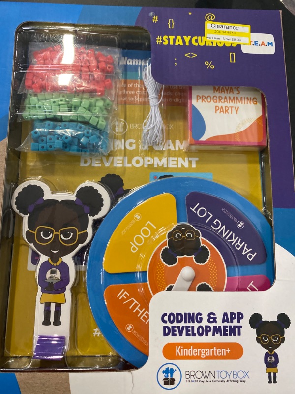 Photo 2 of Brown Toy Box Maya Coding & App STEAM Kit
