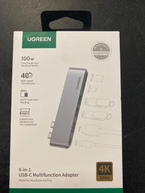 Photo 2 of UGREEN 6-in-2 USB-C Hub