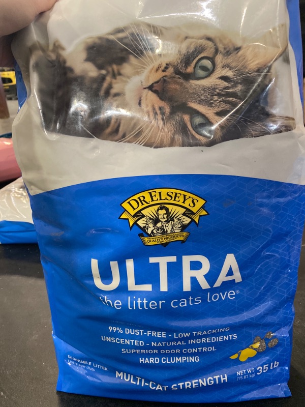 Photo 2 of Dr. Elseys Fragrance Free Ultra Unscented Cat Litter - 35lb