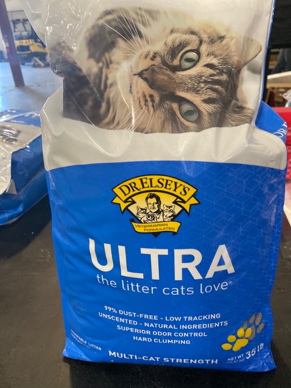 Photo 2 of Dr. Elseys Fragrance Free Ultra Unscented Cat Litter - 35lb