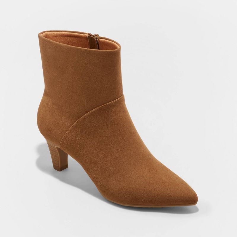 Photo 1 of Women's Frances Ankle Boots - Universal Thread™ Brown 11
