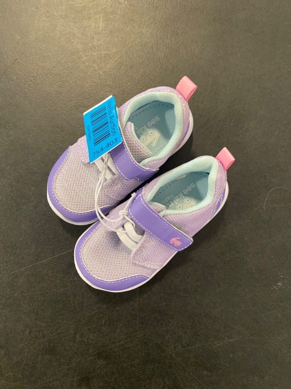 Photo 2 of See Kai Run Basics Toddler Stryker Sneakers - Purple 6T
