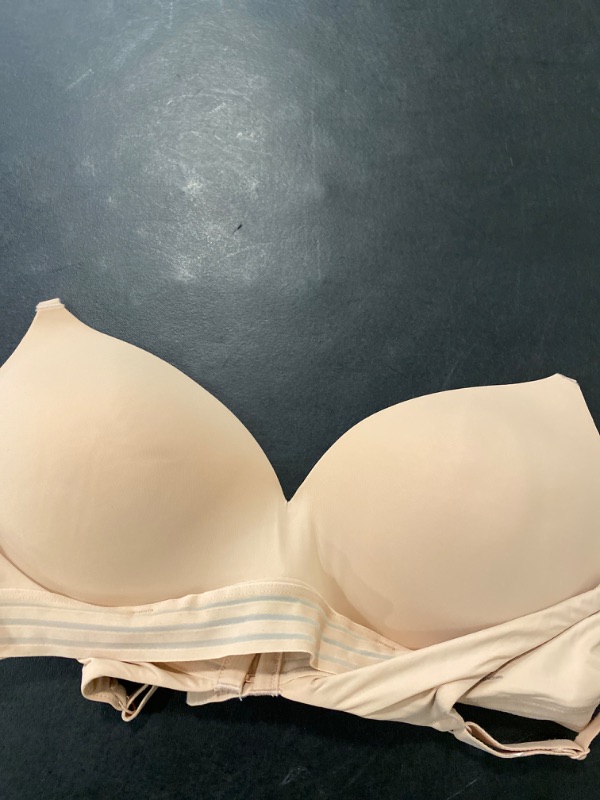 Photo 2 of Women's Wirefree Push-up Bra - Auden™ Soft Beige 38C
