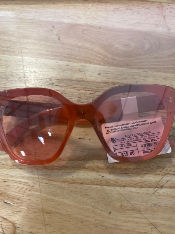 Photo 2 of Women's Square Shield Sunglasses - a New Day™ Pink
