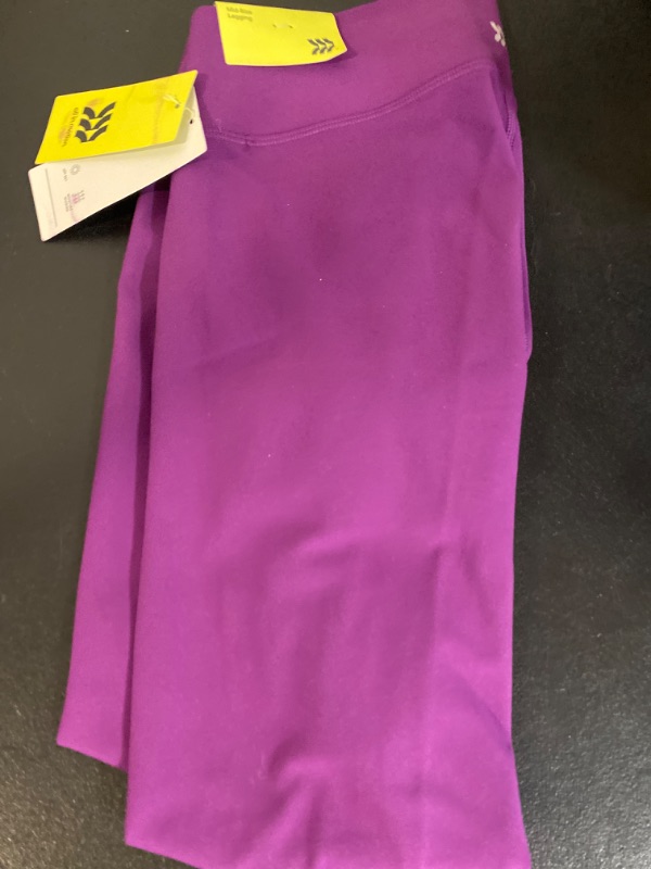 Photo 2 of Girls' Fashion Leggings - All in Motion™ Berry Purple XL
